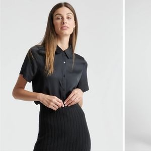 Quince washable silk blouse